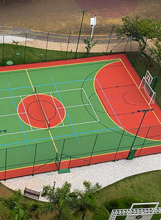 Quadras e Piso Esportivo de Alta Performance Certificado ITF