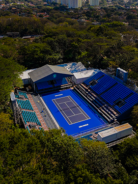 Quadras e Piso Esportivo de Alta Performance Certificado ITF